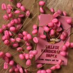 Pink Beaded Decorative Garland